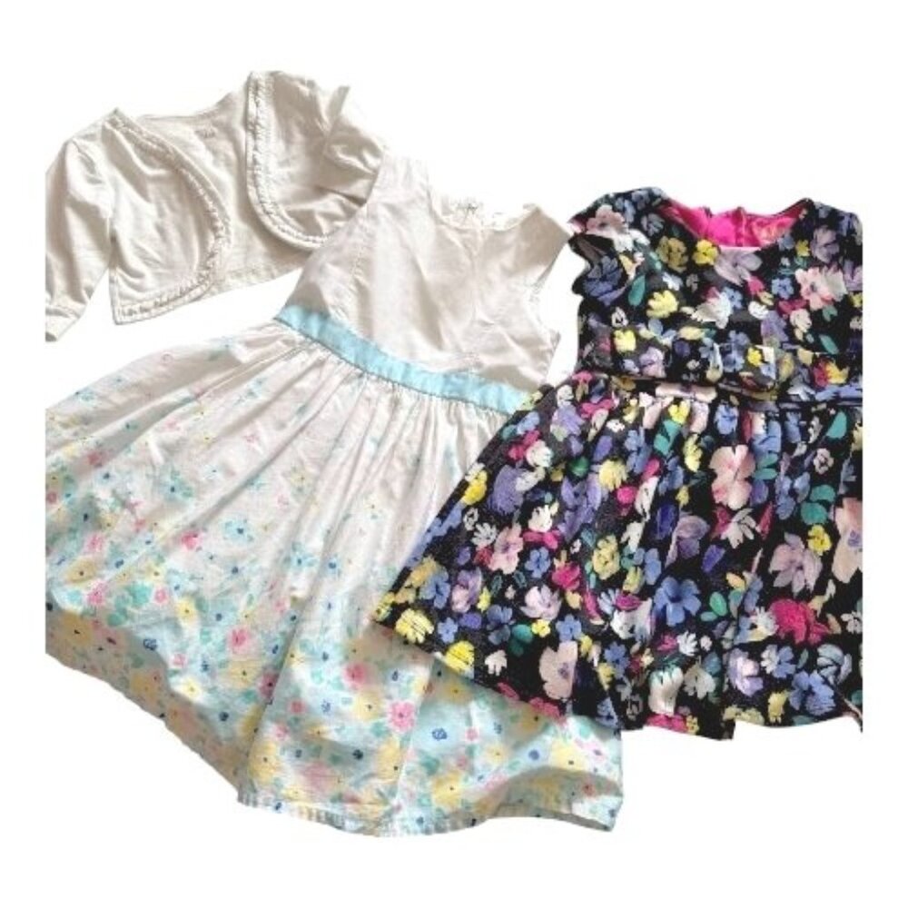 Osh Kosh Floral Spring Dress Bundle